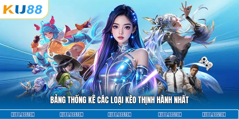 Bảng thống kê các loại kèo thịnh hành nhất