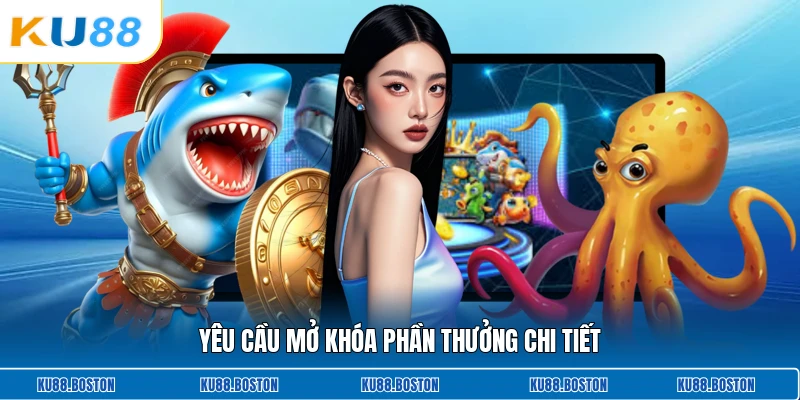 Yêu cầu mở khóa phần thưởng chi tiết